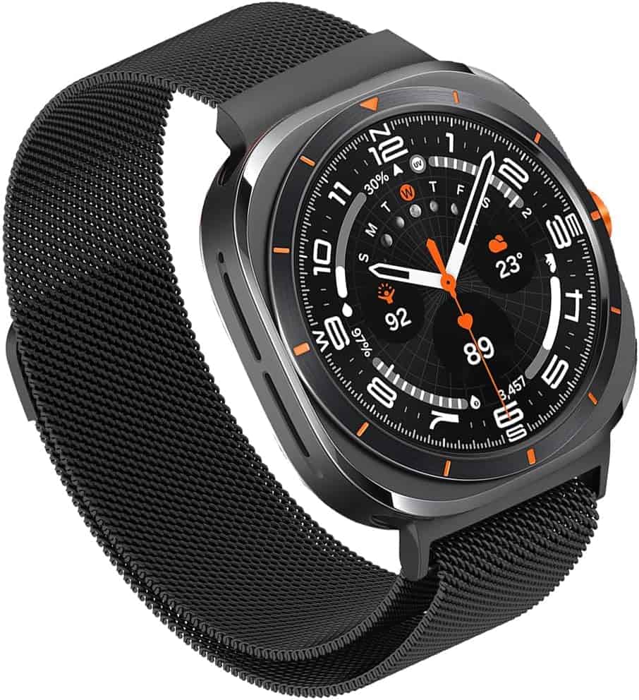 Stainless Steel Adjustable Milanese Strap For Samsung Galaxy Watch 8 Classic 40MM 44MM 46MM / Ultra 47mm 2024 2025 Stainless Steel Adjustable Milanese Strap For Samsung Galaxy Watch 8 Classic 40MM 44MM 46MM / Ultra 47mm 2024 2025